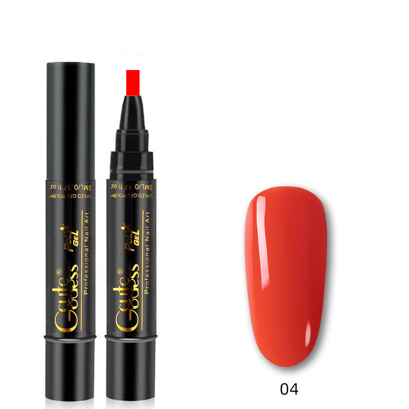 3 In 1 Nail Glue Pen One-step Glue Phototherapy Plastic Nail Magnet Pen French Water Ripple Cat Eye Strong Magnet Pen DIY Manicure Tool Pen - Image 7