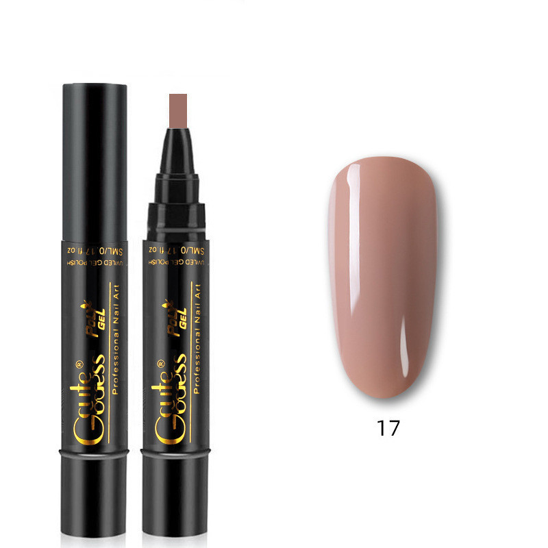3 In 1 Nail Glue Pen One-step Glue Phototherapy Plastic Nail Magnet Pen French Water Ripple Cat Eye Strong Magnet Pen DIY Manicure Tool Pen - Image 3