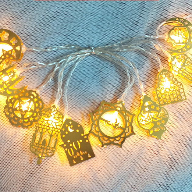 Arab Ramadan Decorated Strings Of Lights For The Middle East Eid Festival - Image 2