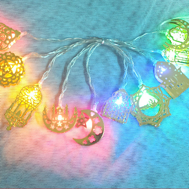 Arab Ramadan Decorated Strings Of Lights For The Middle East Eid Festival - Image 5