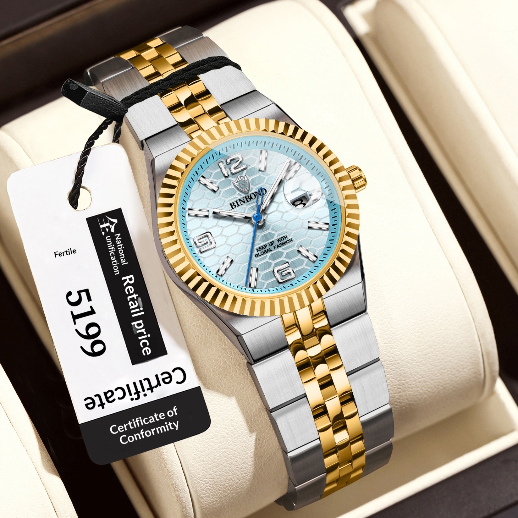 Womens Waterproof Casual Watch New Korean-style Fashion Design - Image 9