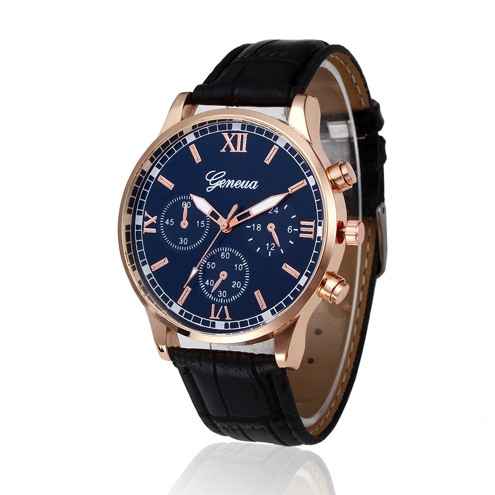 Fashion Simple Business Belt Quartz Watch Men's - Image 7