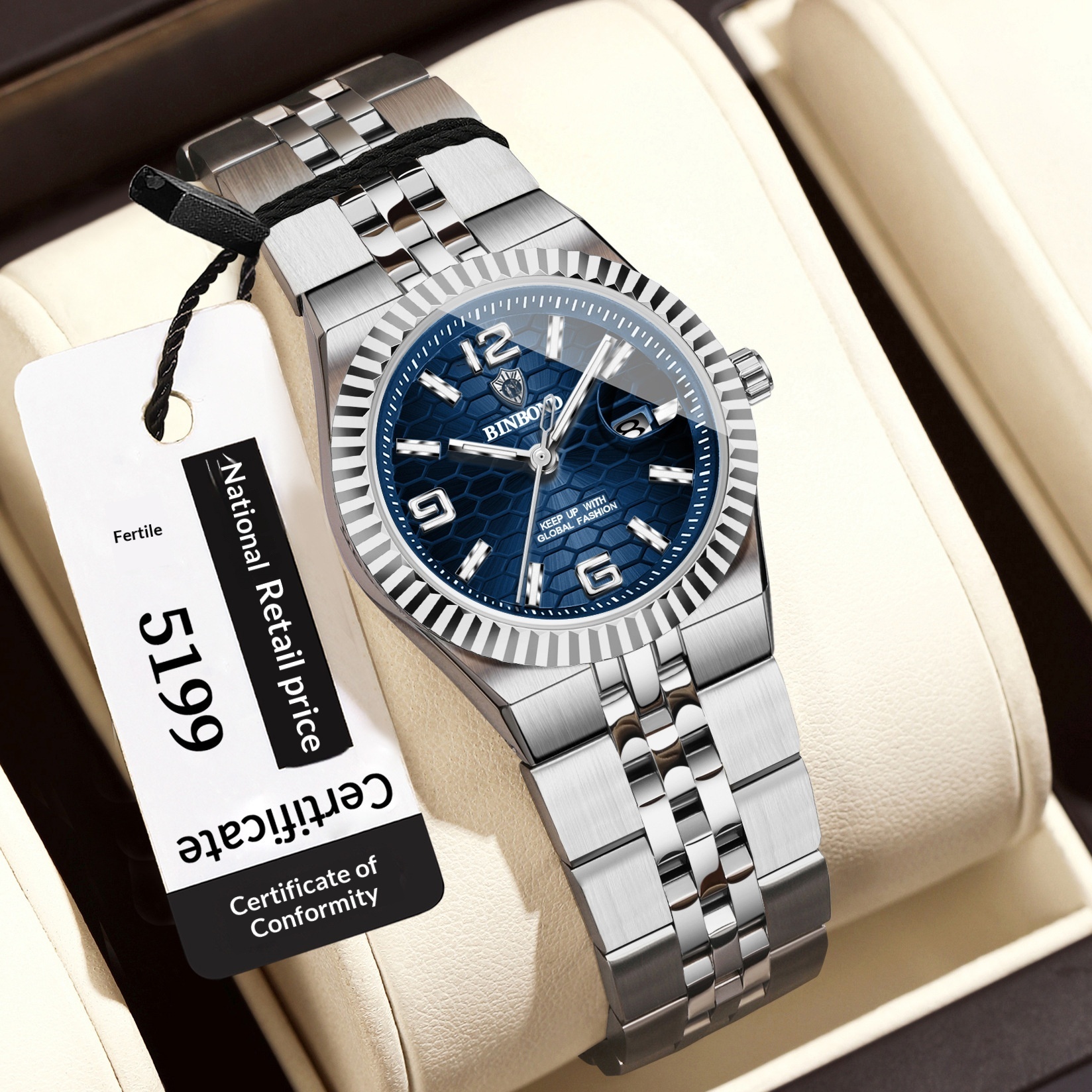 Womens Waterproof Casual Watch New Korean-style Fashion Design - Image 8